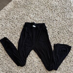 lovepoem High-Rise Black Wide Leg Pants